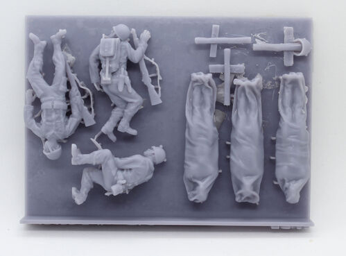 48432 Fallen GI and corpses, 1/48 scale.