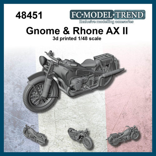 48451 Gnome & Rhone AX II, escala 1/35.