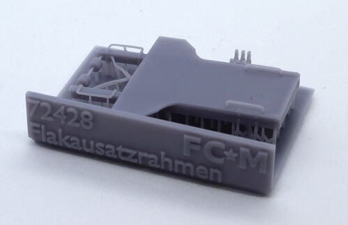 72428 Flakausatzrahmenm base para Flak 38 sobre Opel Blitz, escala 1/72.