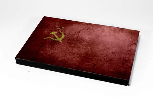 35369 Self adhesive grunge base USSR 26x19cm