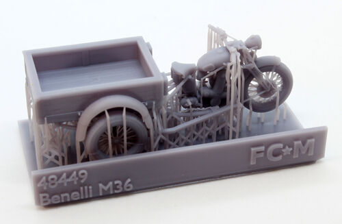 48449 Motocarro Benelli M36, 1/48 scale.