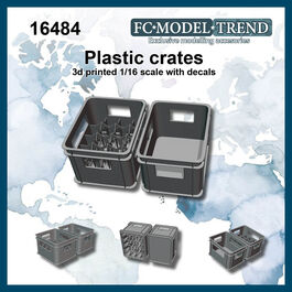 16484 plastic crates, 1/16 scale.