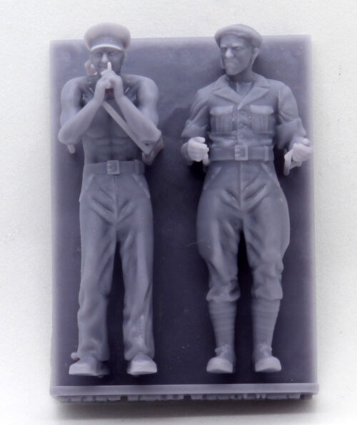 35967 SCW militian tank crew, set 1, 1/35 scale.