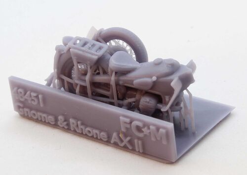 48451 Gnome & Rhone AX II, 1/48 scale.