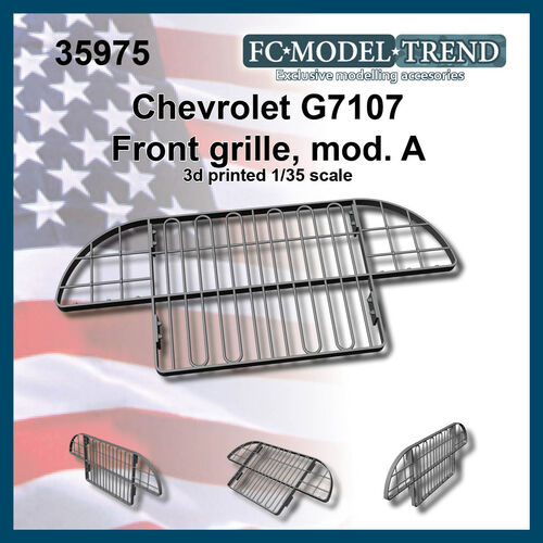 35975  Chevrolet G7107 Rejilla modelo A, escala 1/35.