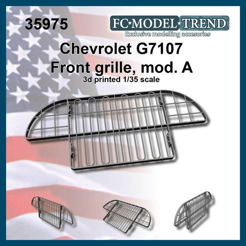 35975  Chevrolet G7107 grille, Mod. A, 1/35 scale.