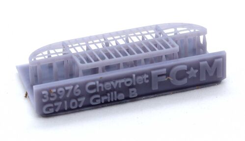 35976  Chevrolet G7107 grille, Mod. B, 1/35 scale.