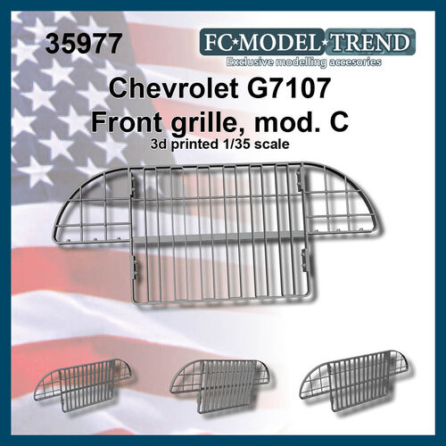 35977  Chevrolet G7107 Rejilla modelo C, escala 1/35.