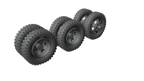 35974 Chevrolet G7107, weighted wheels. 1/35 scale.