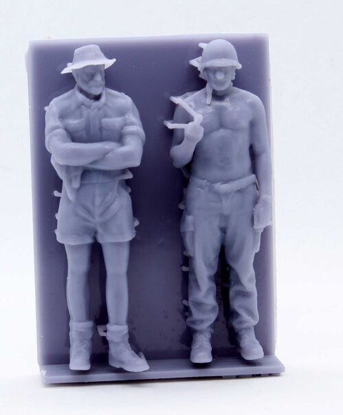 35978 French tank crew, Indochina 1959 set 1, 1/35 scale.