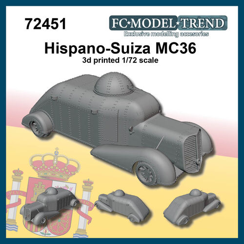 72451 Hispano-Suiza MC-36, escala 1/48.