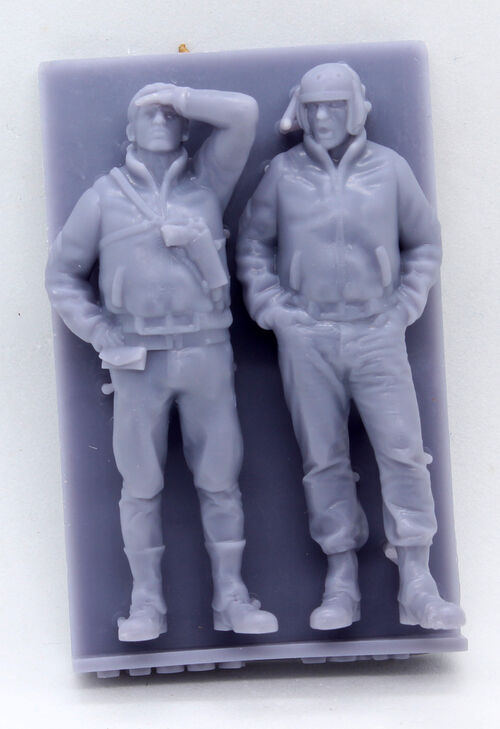 35996 US WWII tank crew, set 2. 1/35 scale.