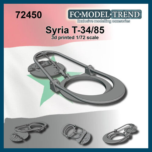 72450 Syrian T34/85, escala 1/72.