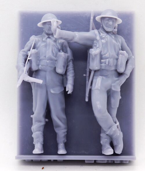 37015 Soldados ingleses WWII, set 1. Escala 1/35.