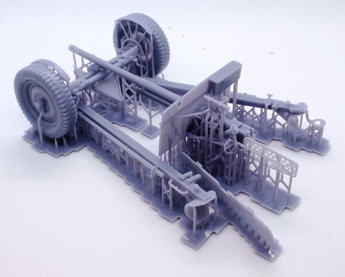 24423 US 37mm gun M3, 1/24 scale.