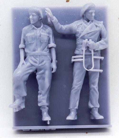 37000 German tank crew 1939, set 1. 1/35 scale.