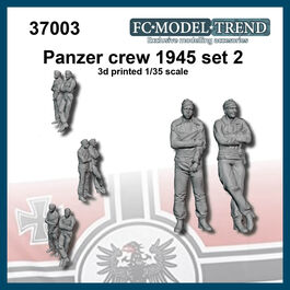 37003 German tank crew 1945, set 2. 1/35 scale.