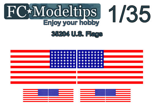 35204 Adaptable flag USA