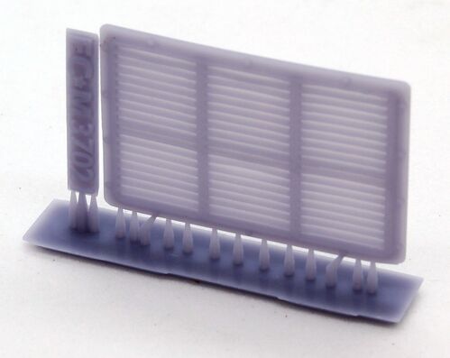 37021 FCM-36 rear upper grille. 1/35 scale.