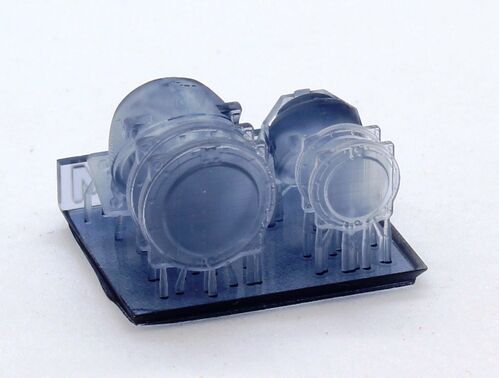 37024 T-55 IR lights, 1/35 scale.