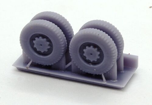 72463 Sd.Kfz. 221/222/223 weighted wheels, 1/72 scale.