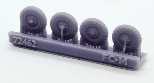 72462 Krupp Protze, weighted wheels, 1/72 scale.