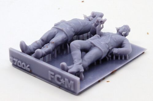 37006 Tripulacin de tanque sovitica WWII, set 1. Escala 1/35.