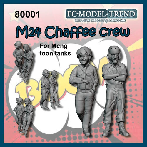 80001 M24 Chaffee crew. Toon.