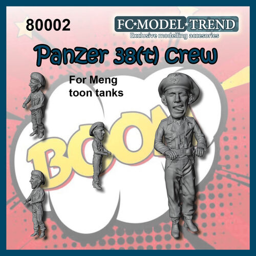 80002  Panzer 38 (t) crew. Toon.