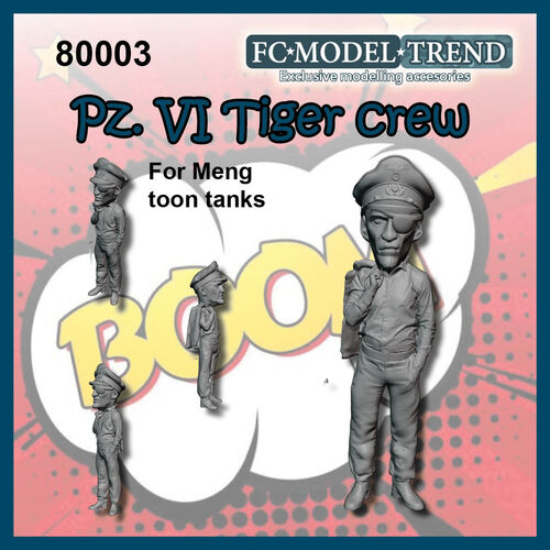 80003 Tiger commander. Toon.