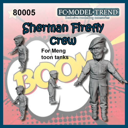 80005 Tripulación Sherman Firefly.