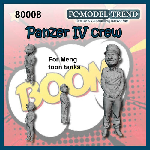 80008 Panzer IV crew. Toon.