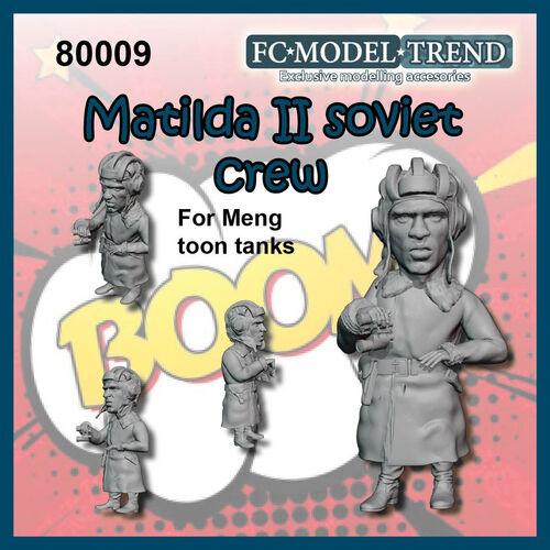 80009 Tripulacin rusa Matilda II, toon.