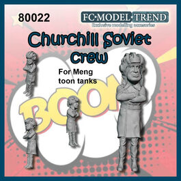 80022 Churchill Russian crew. Toon.