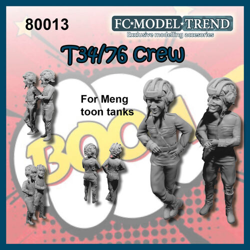 80013 T34/76 toon crew.