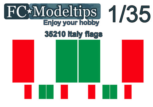 35210 Adaptable flags, Italy