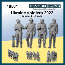 48501 Ukraine soldiers 2022, 1/48 scale.