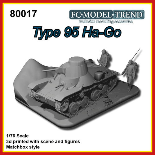 80017 Type 95 Ha-Go, escala 1/76