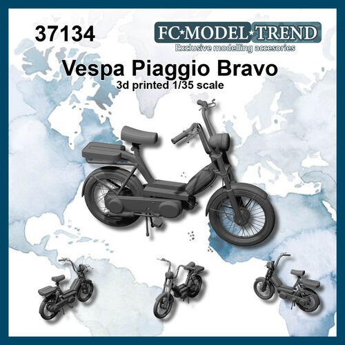 37134 VGespa Piaggio Bravo, escala 1/35.