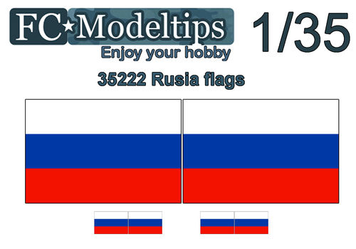 35222 Banderas adaptables Rusia