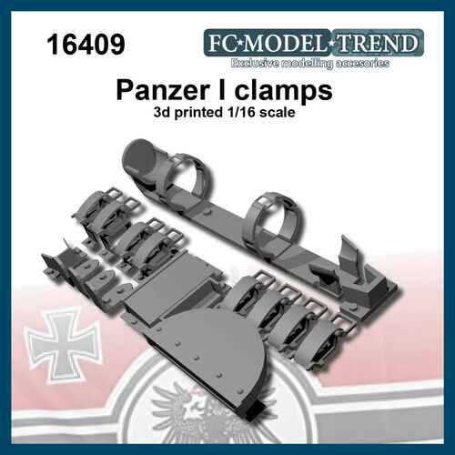 16409 Panzer I clamps, 1/16 scale