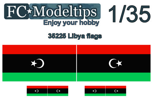 35225 Adaptable flags Lybia