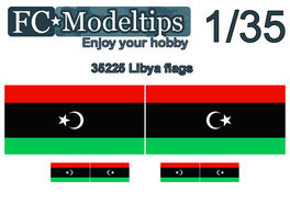 C35725 Adaptable flags Lybia