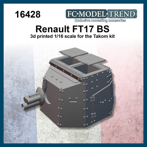 16428 Renault FT-17 BS, 1/16 scale