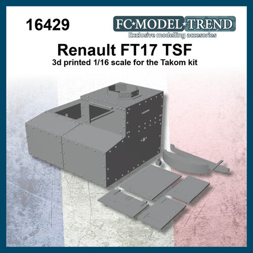 16429 Renault FT-17 TSF, 1/16 scale