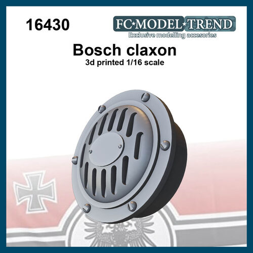 16430 Bosch claxon, 1/16 scale
