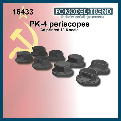 16433 PK-4 periscopes, 1/16 scale.