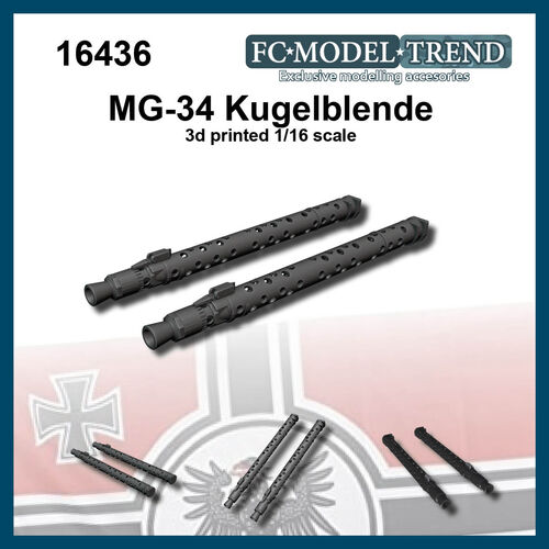 16436 MG-34 Kugelblende. Escala 1/16