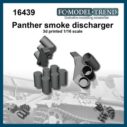 16439 Panther smoke dischargers, 1/16 scale