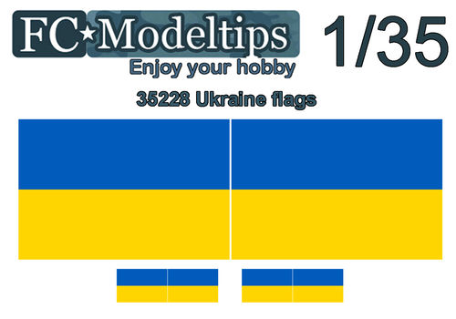 35228 Banderas adaptables Ucrania